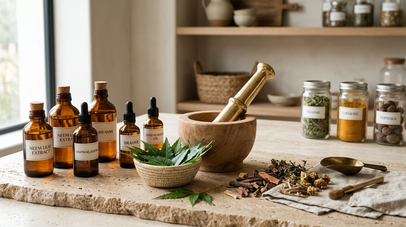 Ayurdita Herbal authentic laboratory apothecary and raw Ayurvedic herbs
