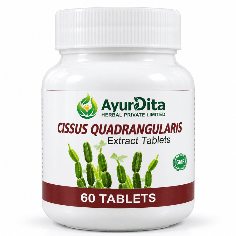 AyurDita Cissus Quadrangularis (Hadjod) Extract Tablets