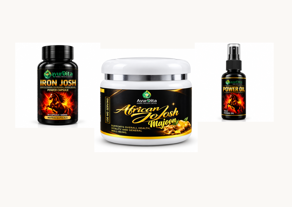 AyurDita Men's Wellness 3-in-1 Combo Offer